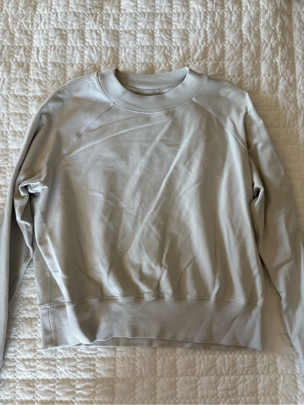 lululemon athletica Women's Crewneck Sweatshirt - Light Gray